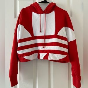 Adidas Crop Hoodie sz Small